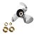 Hélice Inox Para Motor Popa Mercury Super 40-60HP Passo 16 - Imagem 4