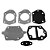 Kit Reparo Bomba Gasolina Para Motor Yamaha 25-50-60-90 HP - Imagem 2