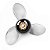 Hélice Aço Inox Para Motor Popa Mercury 75/90/115/125 HP 40-50-60 HP Mod CT - Imagem 8