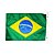 Bandeira Do Brasil P/ Barco Lancha 22 X 33 Cm - Imagem 1