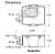 Caixa Coletora Água Bomba Automática 750 GPH 12V Barco Lanch - Imagem 4