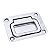 Puxador de Embutir Tampa Aço Inox Barcos Lanchas Motorhome - Imagem 1