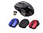 MOUSE USB SEM FIO OPTICO (KP-MU401) KNUP COR VERMELHO - Imagem 1