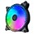 COOLER FAN RGB P/ GABINETE/CPU 120MM 1500RPM (KP-VR308) - Imagem 2