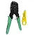 ALICATE CRIMPAGEM VERDE RJ45/RJ11 (OB-315) - Imagem 1