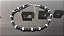 Colar Choker Preto com Strass - Imagem 1