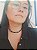 Colar Choker Preto com Strass - Imagem 4