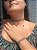 Pulseira e Colar Choker Marrom - Imagem 2