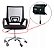 Flange Universal Cadeira Secretaria Diretor Presidente Gamer - Imagem 2