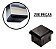 Ponteira Interna 30x30mm Preto - Kit com 200 unidades - Imagem 4
