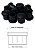 Ponteira Interna 3/4" 19mm Preto - Kit 100 unidades - Imagem 3