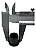 Ponteira Interna 7/8" 22mm Preto - Kit 100 unidades - Imagem 4