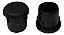 Ponteira Interna 7/8" 22mm Preto - Kit 100 unidades - Imagem 2
