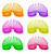 Mola Maluca Neon Grande Colorida Brinquedo Infantil Brinde Prenda Festa - Kit 10 Unidades - Imagem 2