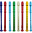 Flauta Doce Brinquedo Kit 10 Un Festa Junina Prenda Doação Instrumento Musical - Imagem 2