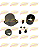 KIT DETENTE 3 POSIÇÕES C100 012990 - Imagem 1