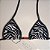 Top Micro - Zebra P&B + Preto Cirrê - Imagem 1