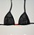 Top Micro - Arrastão Preto Transparente + Preto Liso - Imagem 1