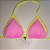 Top Basic Bronze com Bojo Removível - Rosa Candy + Amarelo Neon (Tonalidade Diferente) - Imagem 1