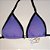 Top Basic Bronze com Bojo Removível - Shine -  Preto + Lavanda - Imagem 1