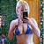 Top Extreme Micro - Tule Listrado Transparente - Imagem 1