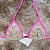 Top Micro - Champanhe + Rosa Barbie - Imagem 1