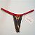 Calcinha Basic Bronze 6 Cós Fixo - Leopardo 2 + Vermelho - Imagem 2