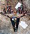 Top Micro + Calcinha Bronze 6 - Geométrico - Imagem 1