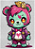 Estampas Prontas DTF - Ursinha Zumbi - Imagem 1