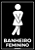 Placa Banheiro Feminino  15x20 cm - Imagem 1