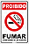 Placa Proibido Fumar 20x30 cm - Imagem 1