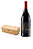 Kit Caixa de Madeira + Vinho Pearlstone Pinotage -750ml - Imagem 1