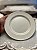 Conjunto prato sobremesa silver porcelana 6 peças - Imagem 1