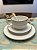 Conjunto de xícaras Silver 6 peças porcelana 250ml - Imagem 1