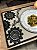 Conjunto 2  americanos Copa e Cia Brazil nature mandala bordada preto - Imagem 1