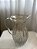 Jarra de Vidro Italy Murano  transparente com detalhes dourado 800ml - Imagem 2