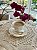 Conjunto 6 Xícaras chá Maldivas porcelana fio ouro 80ml - Imagem 1