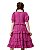 Vestido Fucsia Babados M/c Kids - Imagem 2