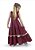 Vestido Longo Violeta Kids - Imagem 1