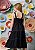 Vestido Boho Preto Bordado - Imagem 2