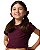 Cropped Malha Canelada M/c Kids - Imagem 1
