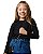 Cropped Malha Canelada M/l Teen - Imagem 1