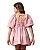 Vestido Curto Boneca Rosa - Imagem 2