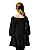 Vestido Curto Cintura Deslocada Preto - Imagem 2