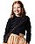 Blusa Cropped Malha Texturizada Kids - Imagem 1