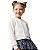 Blusa Cropped Malha Texturizada Teen - Imagem 1