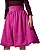 Saia Midi Bubble Cotelê Pink Teen - Imagem 2