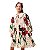 Vestido Flores E Bolas M/l - Imagem 1