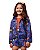 Shorts Sarja Margaridas Azuis Kids - Imagem 1