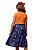 Saia Midi Margaridas Azuis Kids - Imagem 2